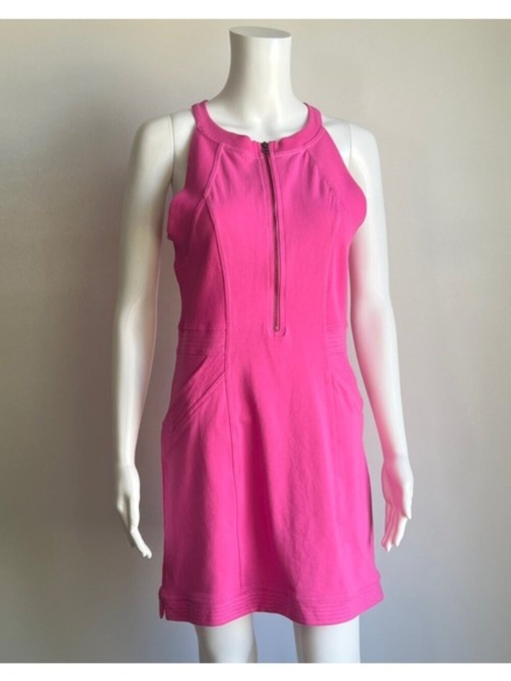 Daily Practice by Anthropologie Front-Zip Utility Mini Dress Size S
